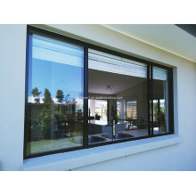 Seamless Waterproof Double Glass Sliding Aluminium Doors and Windows